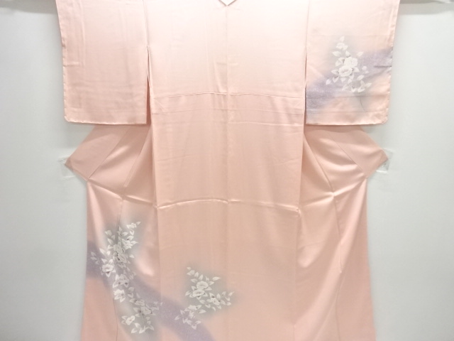 未使用品　枝花模様訪問着